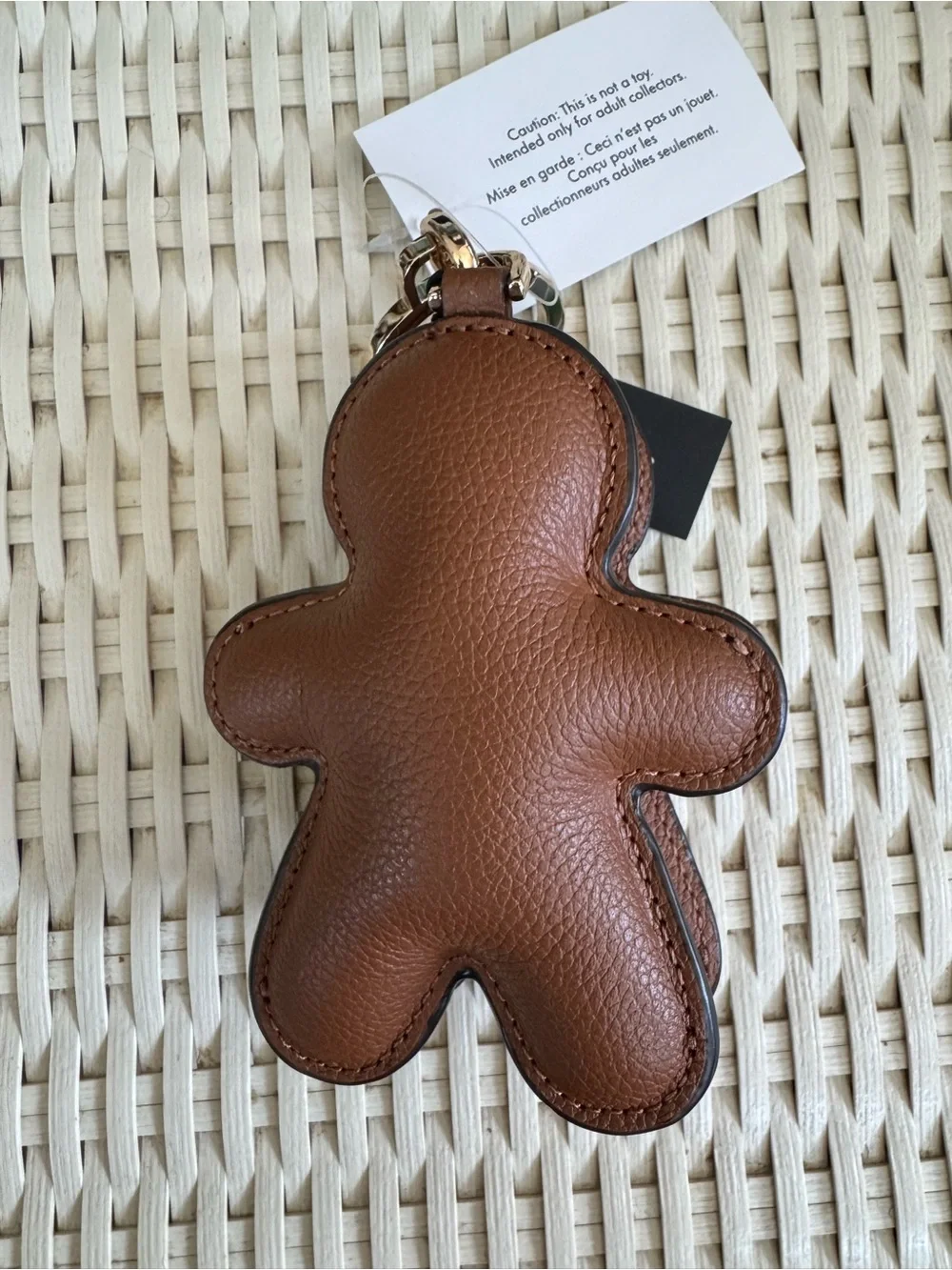 kate spade new york Gingerbread Women's Key Chain, K9269 NWT - Picture 3 of 4